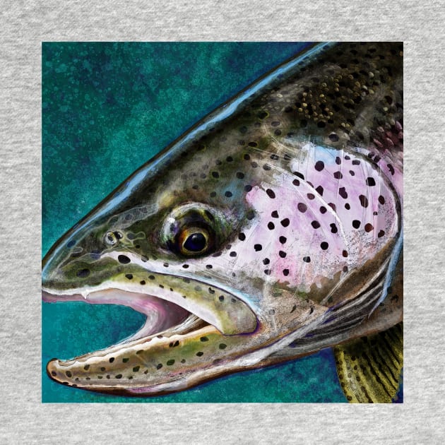 The Steelhead Trout by fishweardesigns